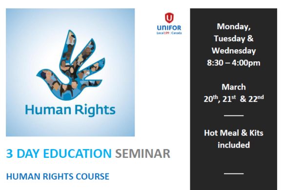 3 Day Human Rights Course