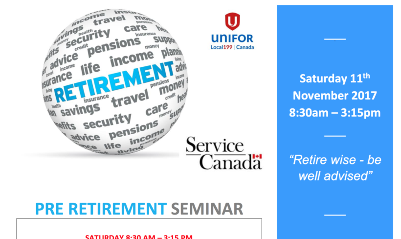 Pre Retirement Seminar