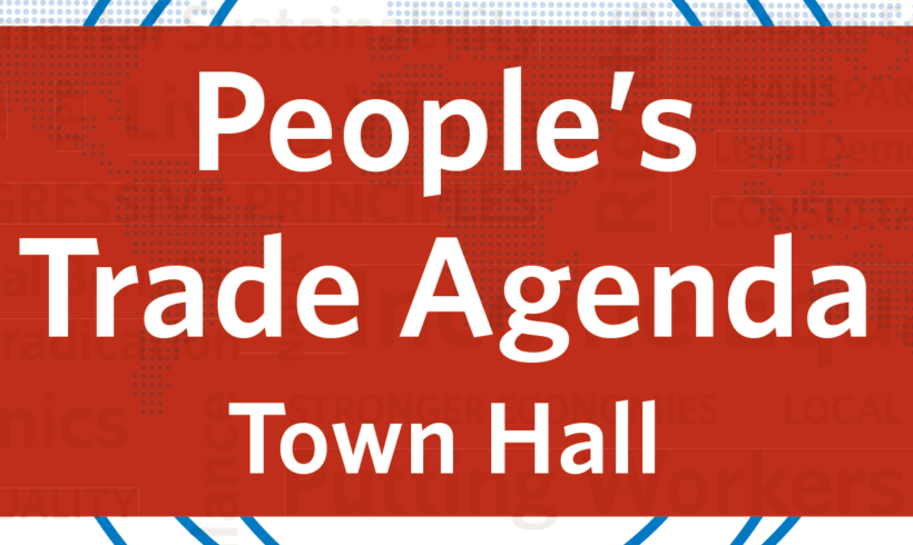 People and Trade Town hall Meeting
