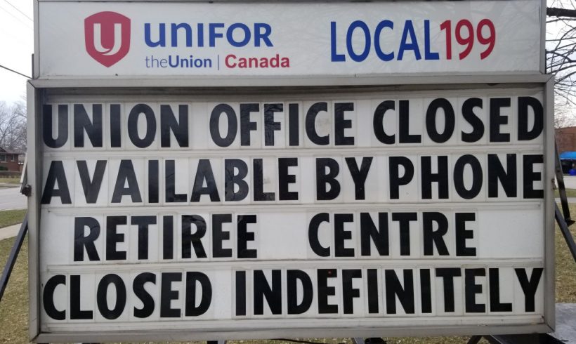 UNION HALL CLOSED – CALL FOR ASSISTANCE