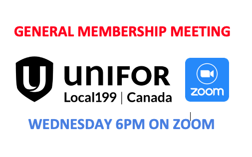 General Membership Meeting, Wednesday, January 19, 2022