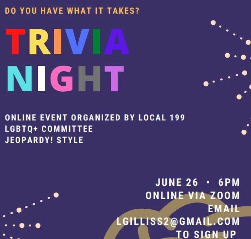 LGBTQ Trivia Night – 2021