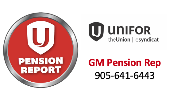 GM Pension Report – December 2020 (Pre 1994 Retirees and Surviving Spouses)