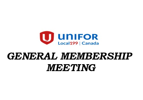 General Membership Meeting – TONIGHT!