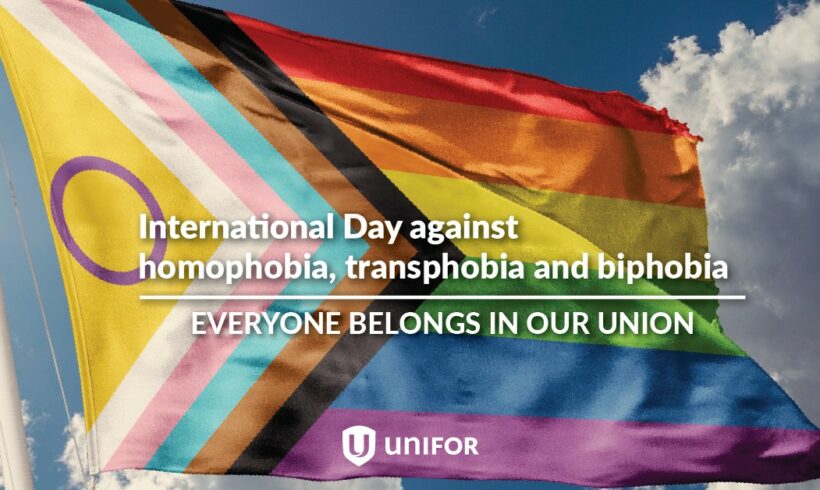 International Day Against Homophobia and Transphobia May 17th