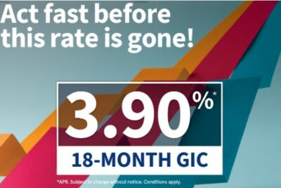 FirstOntario –  18 Month GIC offer